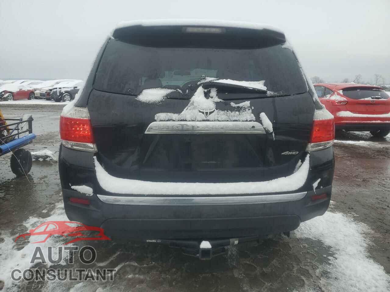 TOYOTA HIGHLANDER 2012 - 5TDBK3EH6CS114766