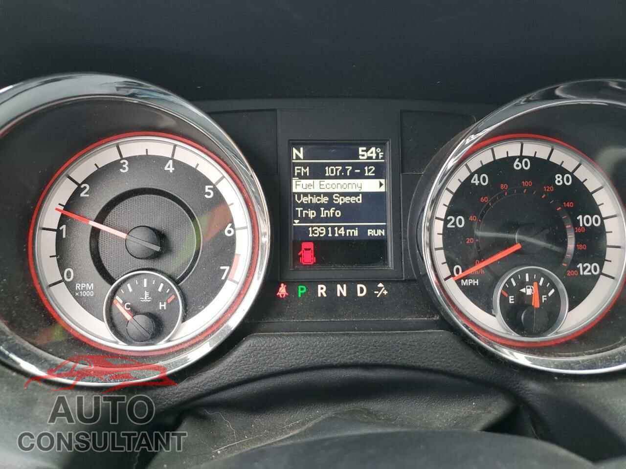DODGE CARAVAN 2012 - 2C4RDGEG3CR399734