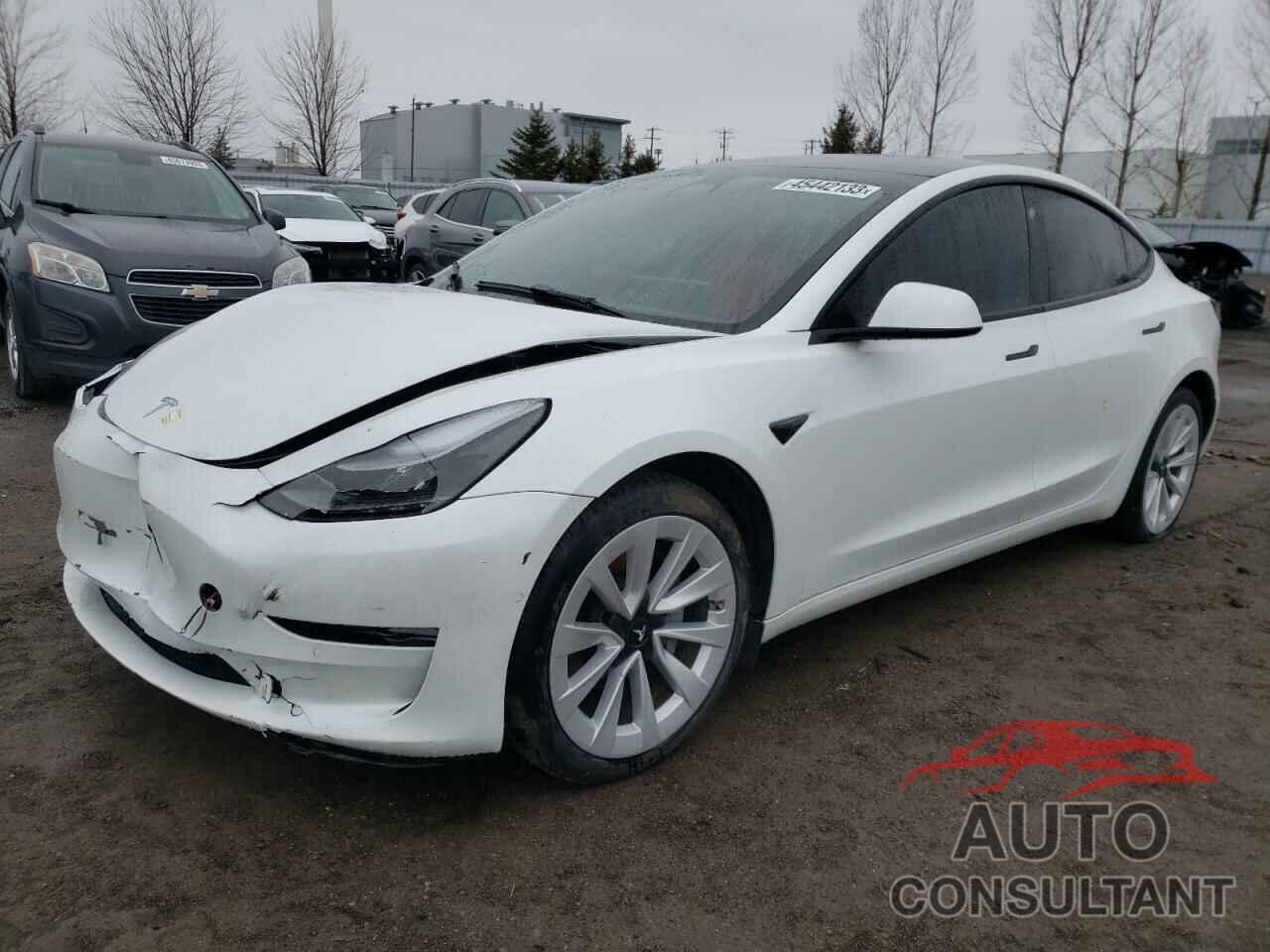 TESLA MODEL 3 2022 - 5YJ3E1EB0NF201565