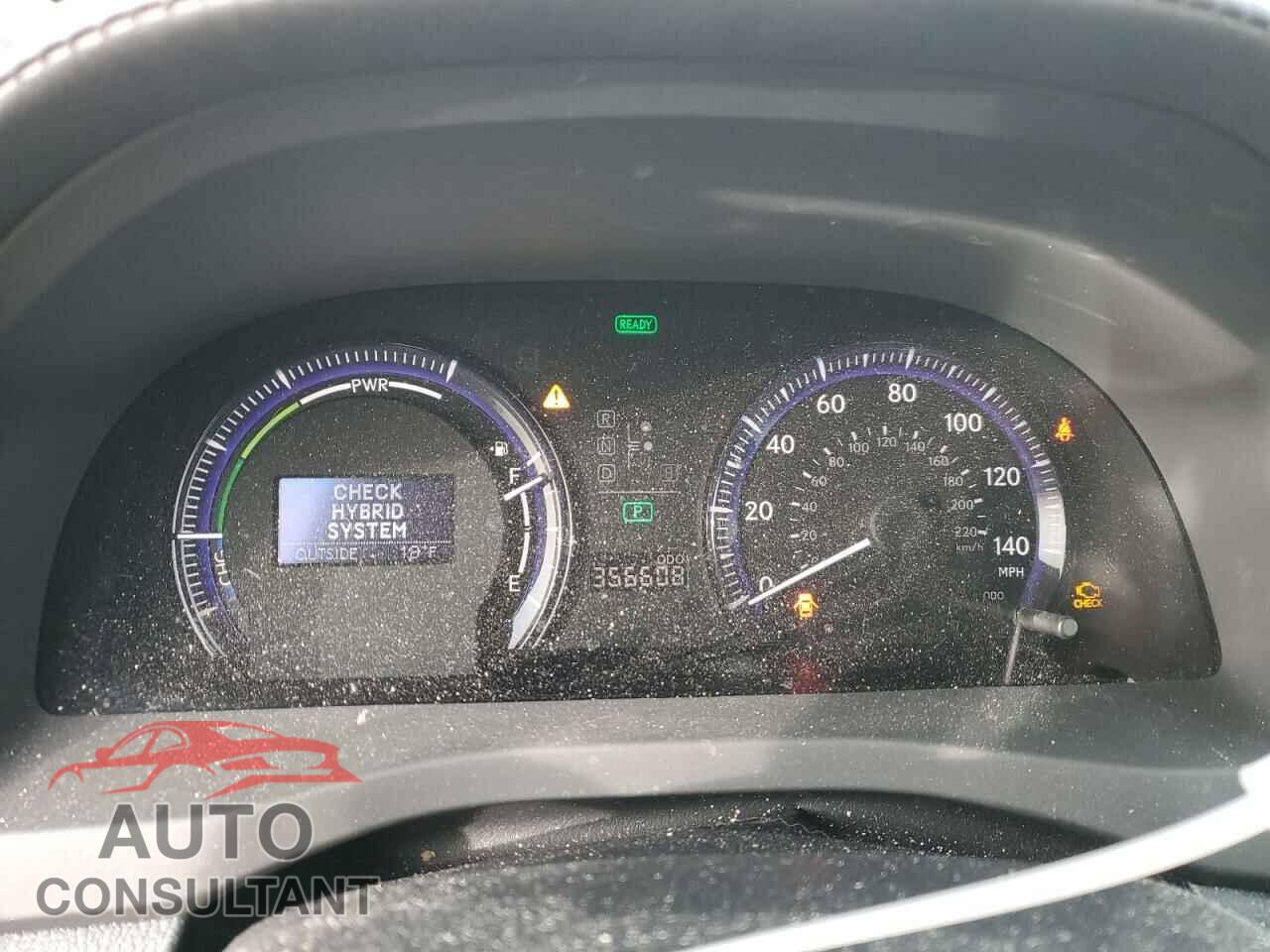 LEXUS HS 2011 - JTHBB1BA9B2044504