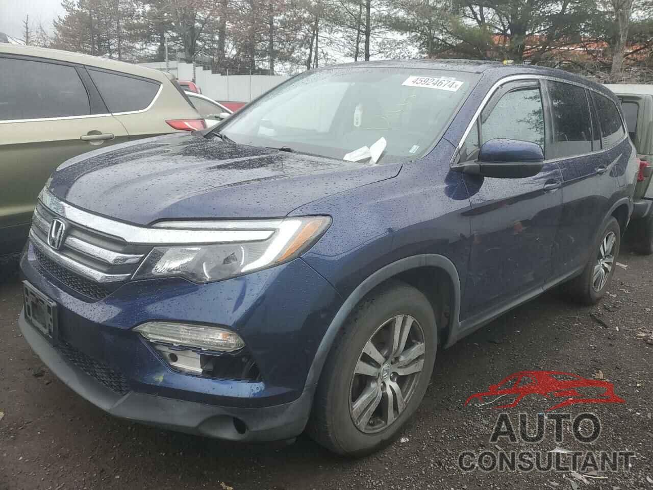 HONDA PILOT 2016 - 5FNYF6H53GB125025