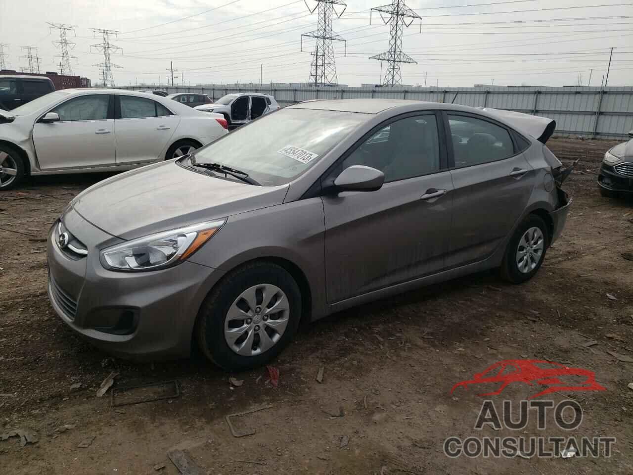 HYUNDAI ACCENT 2017 - KMHCT4AEXHU391955