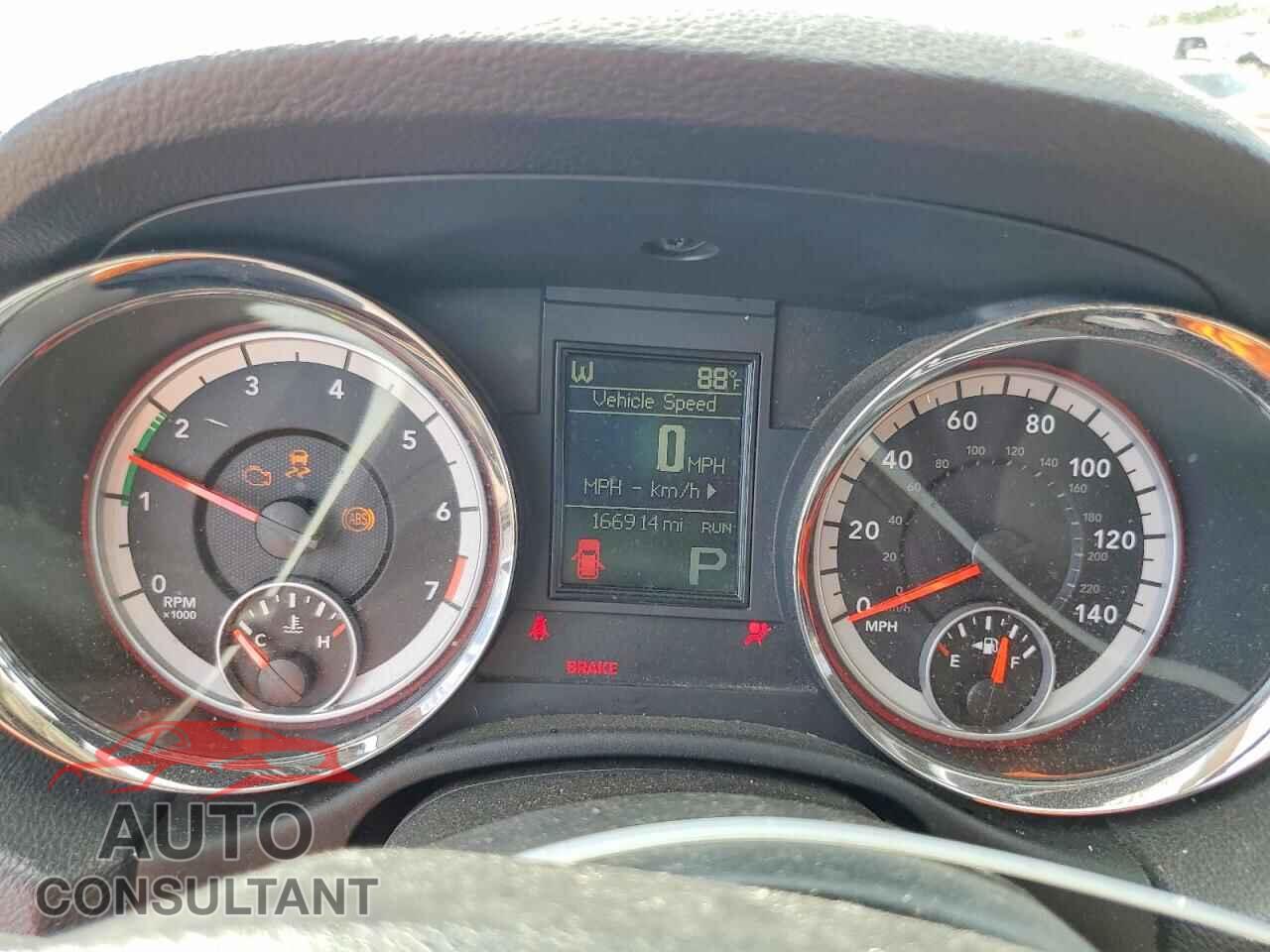 DODGE DURANGO 2012 - 1C4RDHAG1CC180744