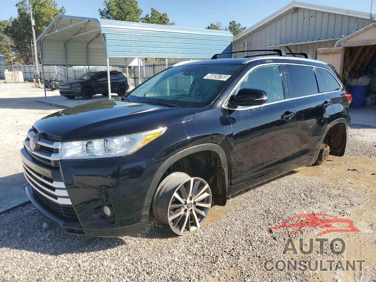 TOYOTA HIGHLANDER 2017 - 5TDJZRFH0HS522289