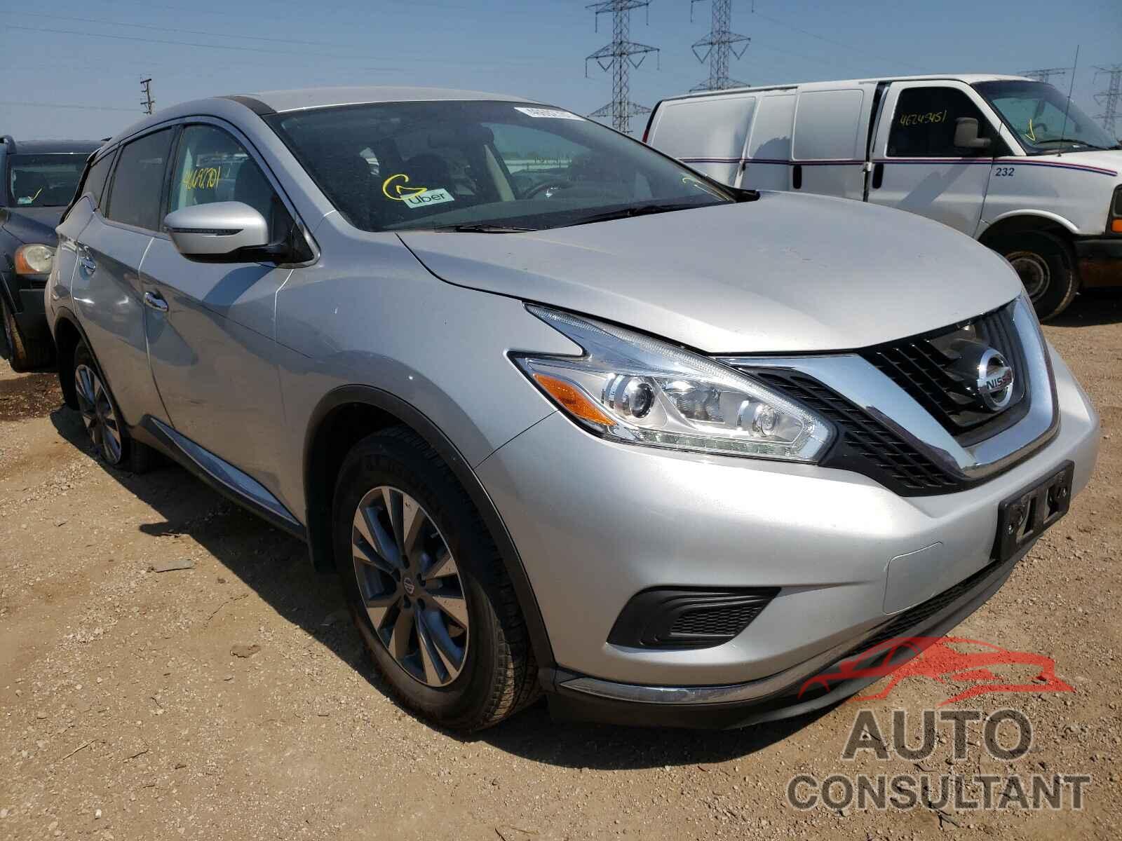 NISSAN MURANO 2017 - 5N1AZ2MG5HN155702