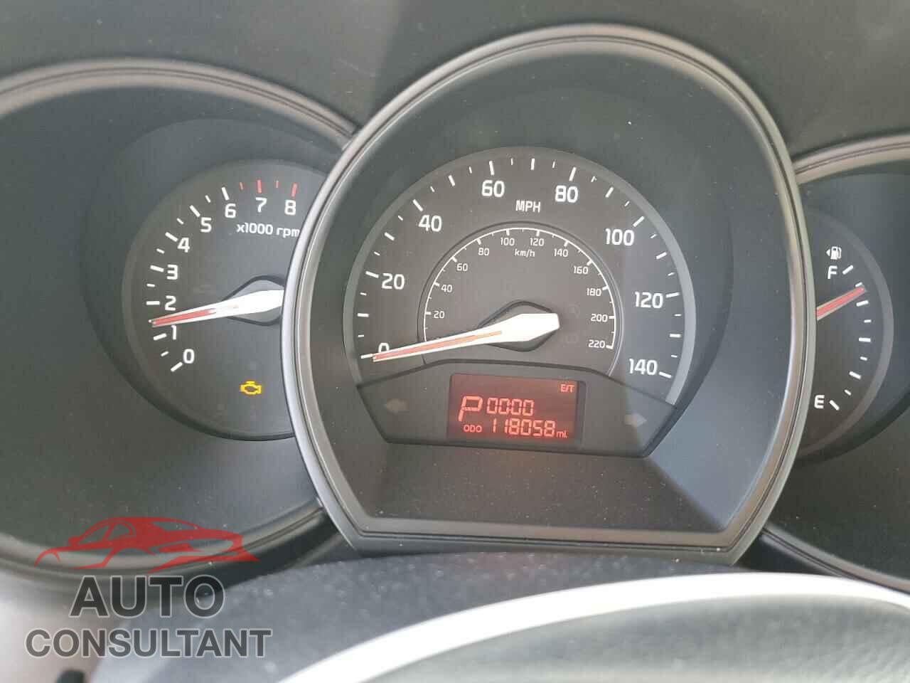 KIA RIO 2013 - KNADN5A37D6132780