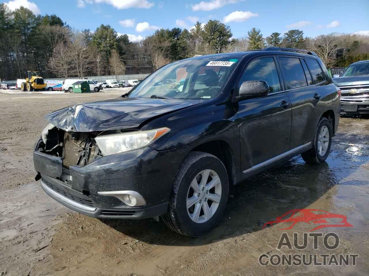TOYOTA HIGHLANDER 2013 - 5TDBK3EH5DS250291