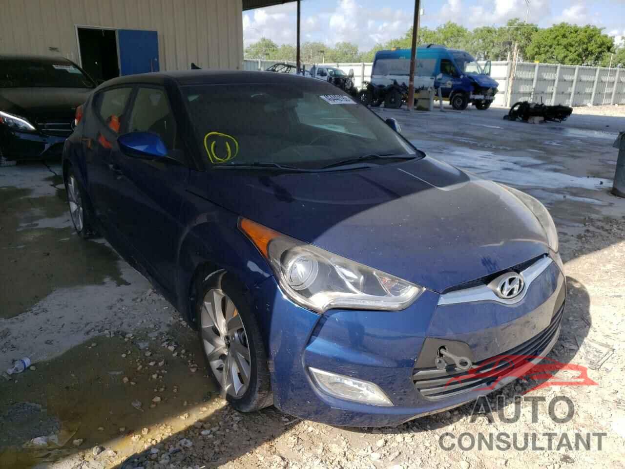 HYUNDAI VELOSTER 2017 - KMHTC6AD6HU322621