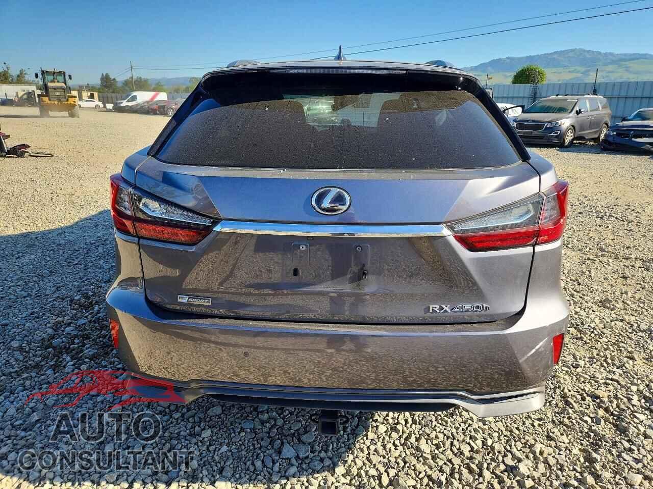 LEXUS RX450 2017 - 2T2BGMCA1HC019346