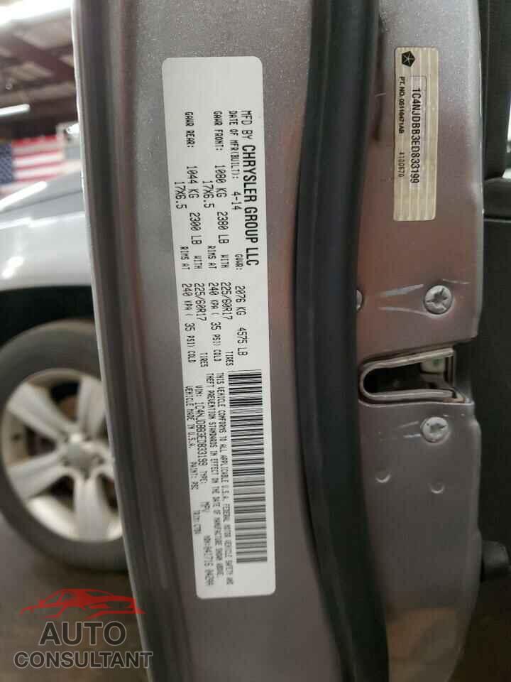 JEEP COMPASS 2014 - 1C4NJDBB3ED833199