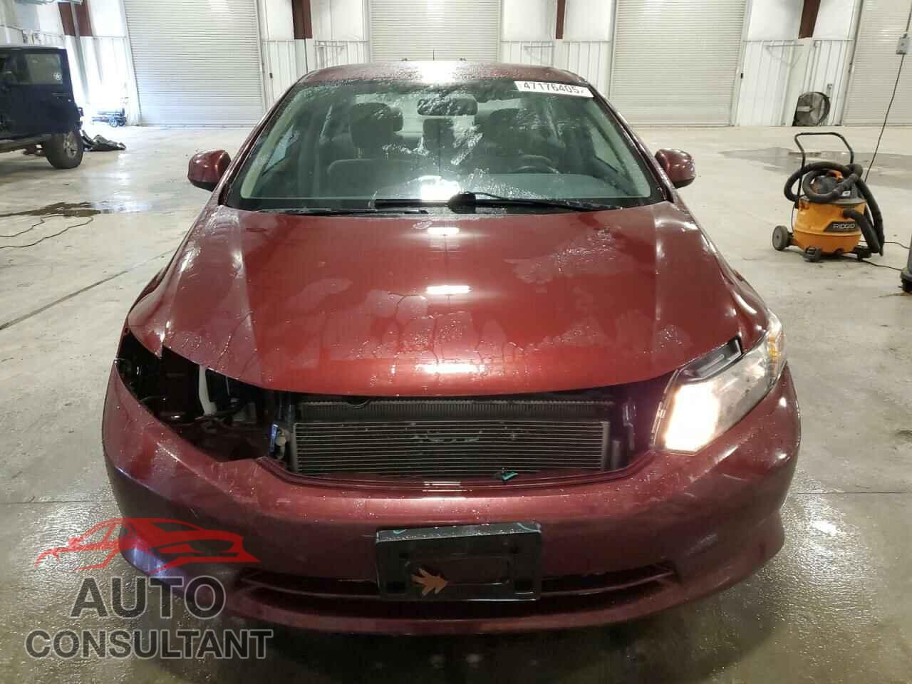 HONDA CIVIC 2012 - 2HGFB2F5XCH574884