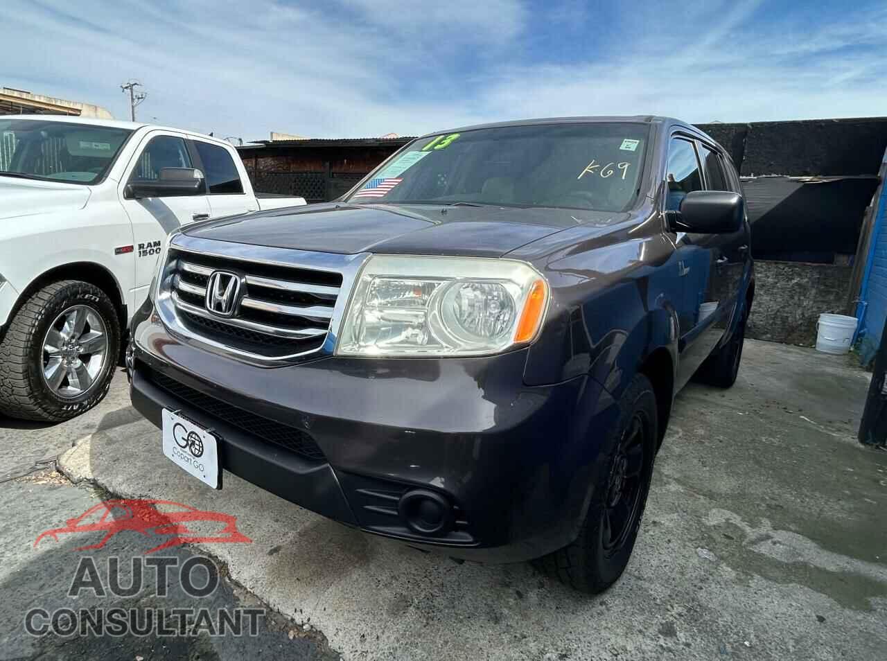 HONDA PILOT 2013 - 5FNYF3H26DB022021