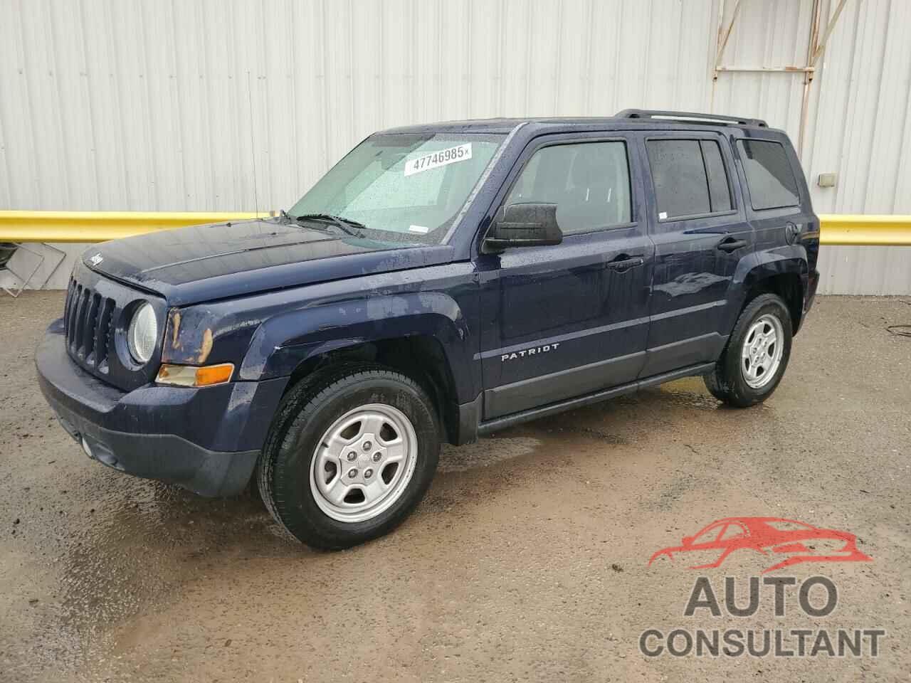 JEEP PATRIOT 2016 - 1C4NJPBA9GD546882