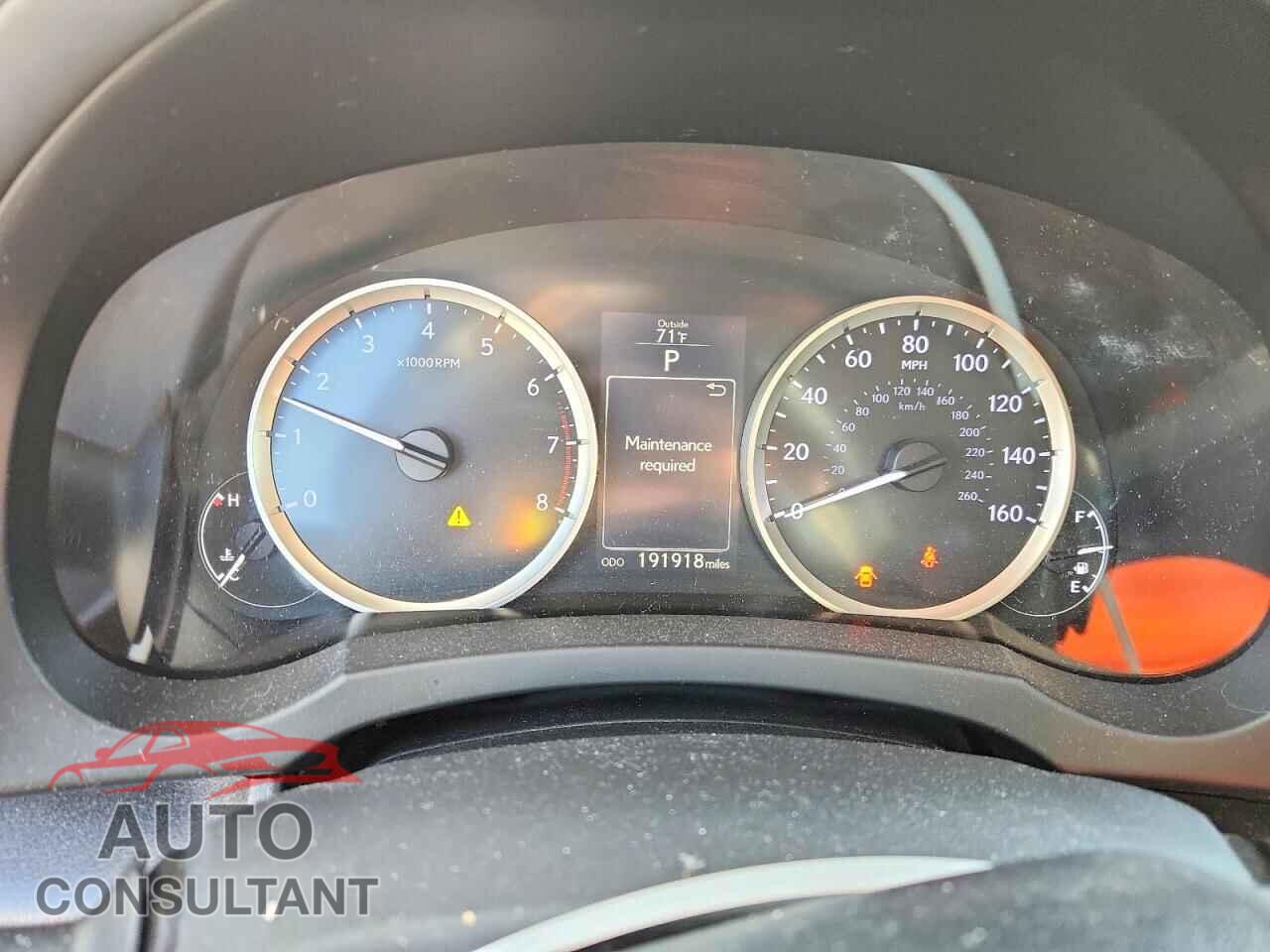 LEXUS IS 2014 - JTHCF1D24E5007295