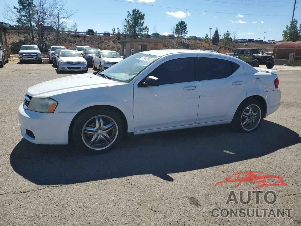 DODGE AVENGER 2012 - 1C3CDZAG7CN291142