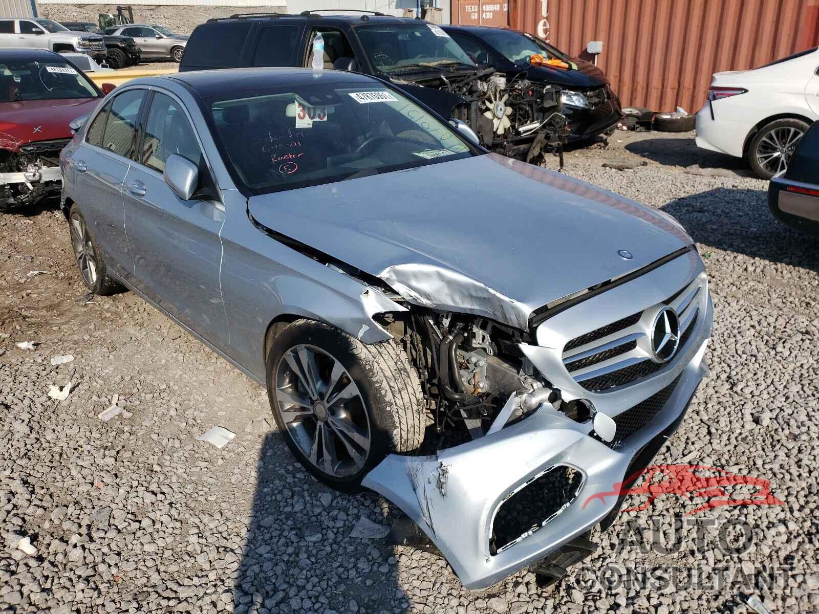 MERCEDES-BENZ C CLASS 2016 - WDDWF4JB3GR152320