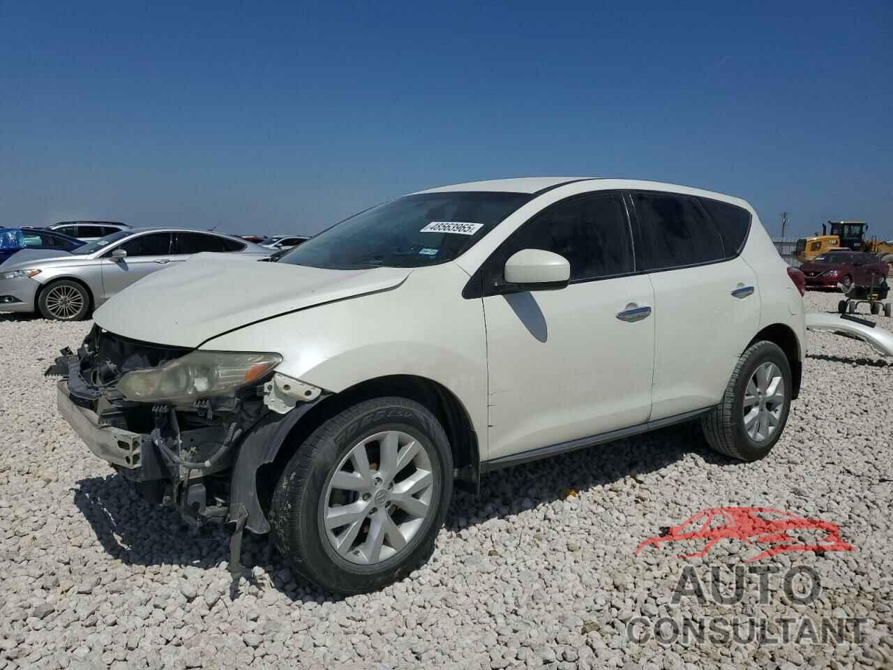 NISSAN MURANO 2012 - JN8AZ1MU4CW108642