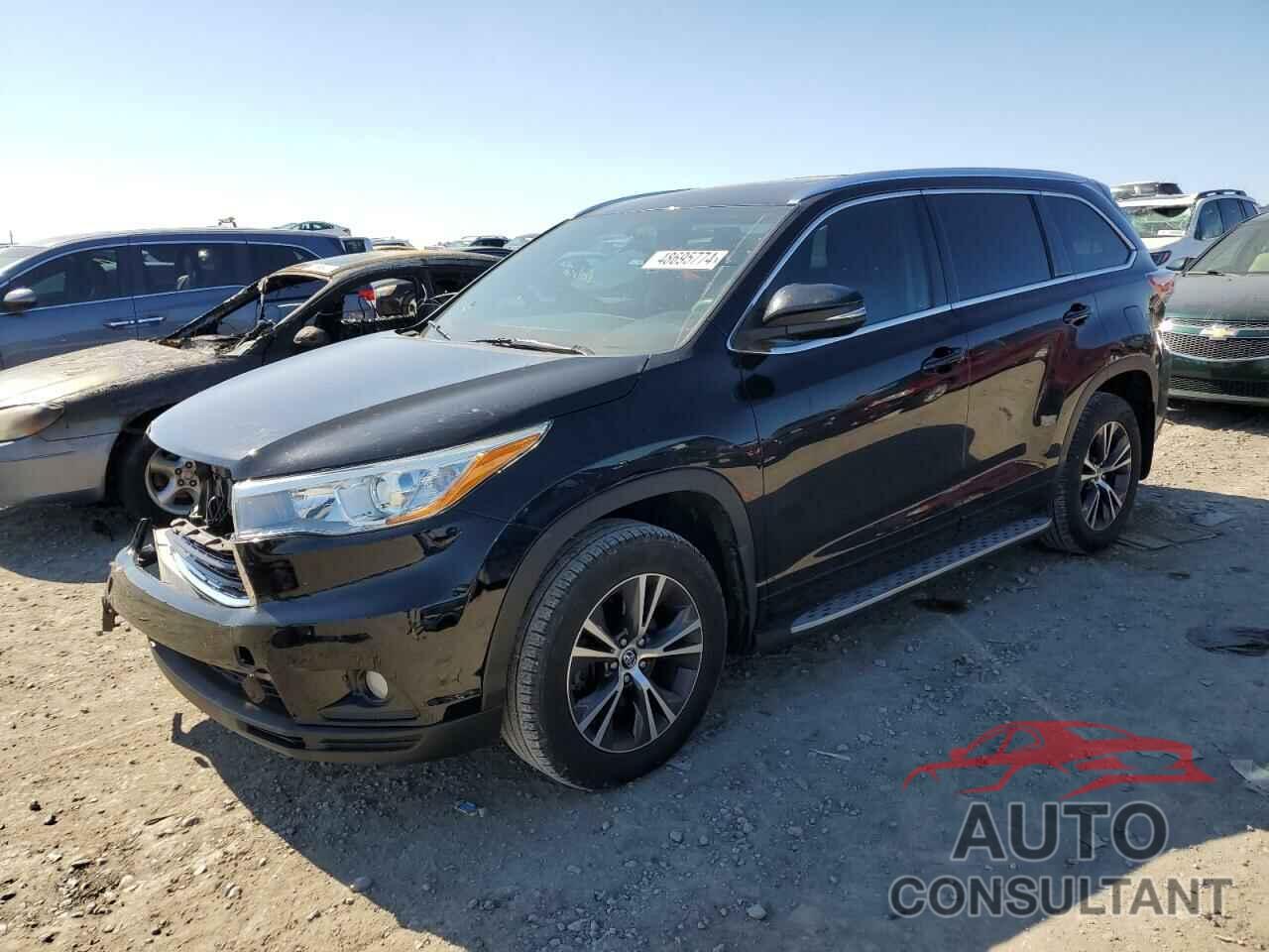 TOYOTA HIGHLANDER 2016 - 5TDKKRFH6GS500269