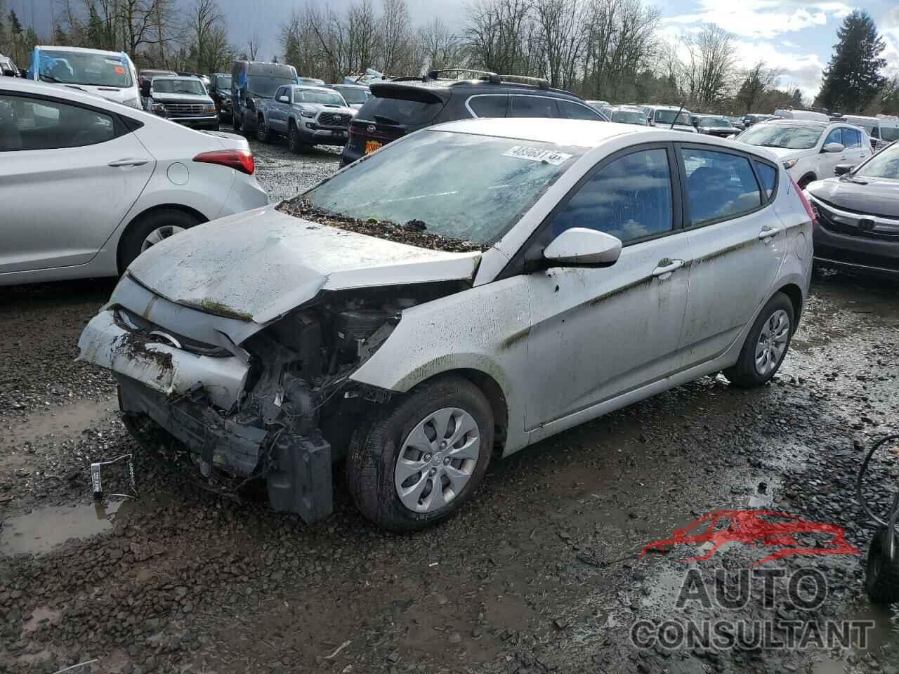 HYUNDAI ACCENT 2016 - KMHCT5AE7GU284771