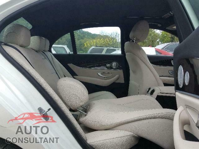 MERCEDES-BENZ E CLASS 2018 - WDDZF4KB8JA316677
