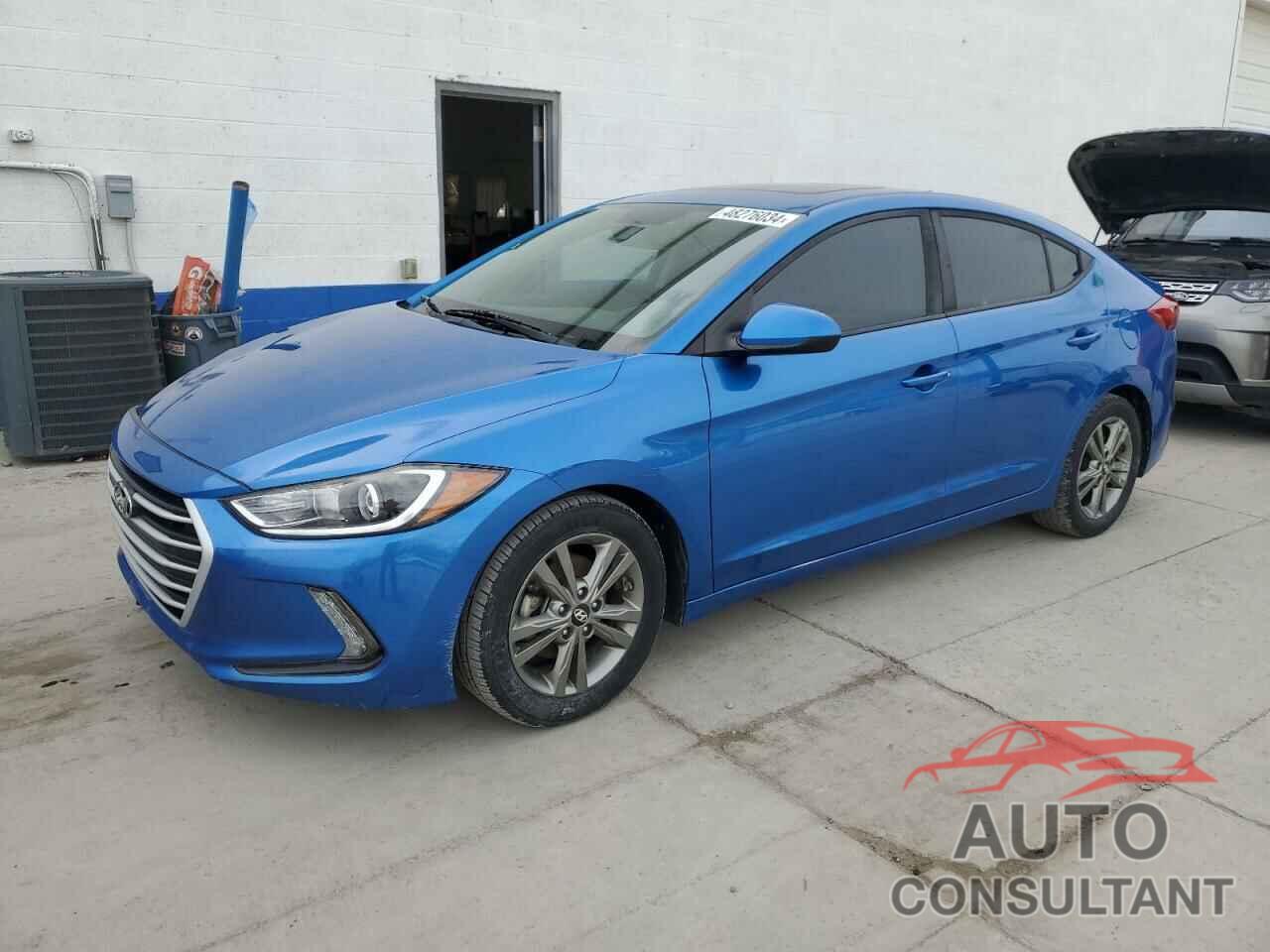HYUNDAI ELANTRA 2018 - 5NPD84LF6JH260053