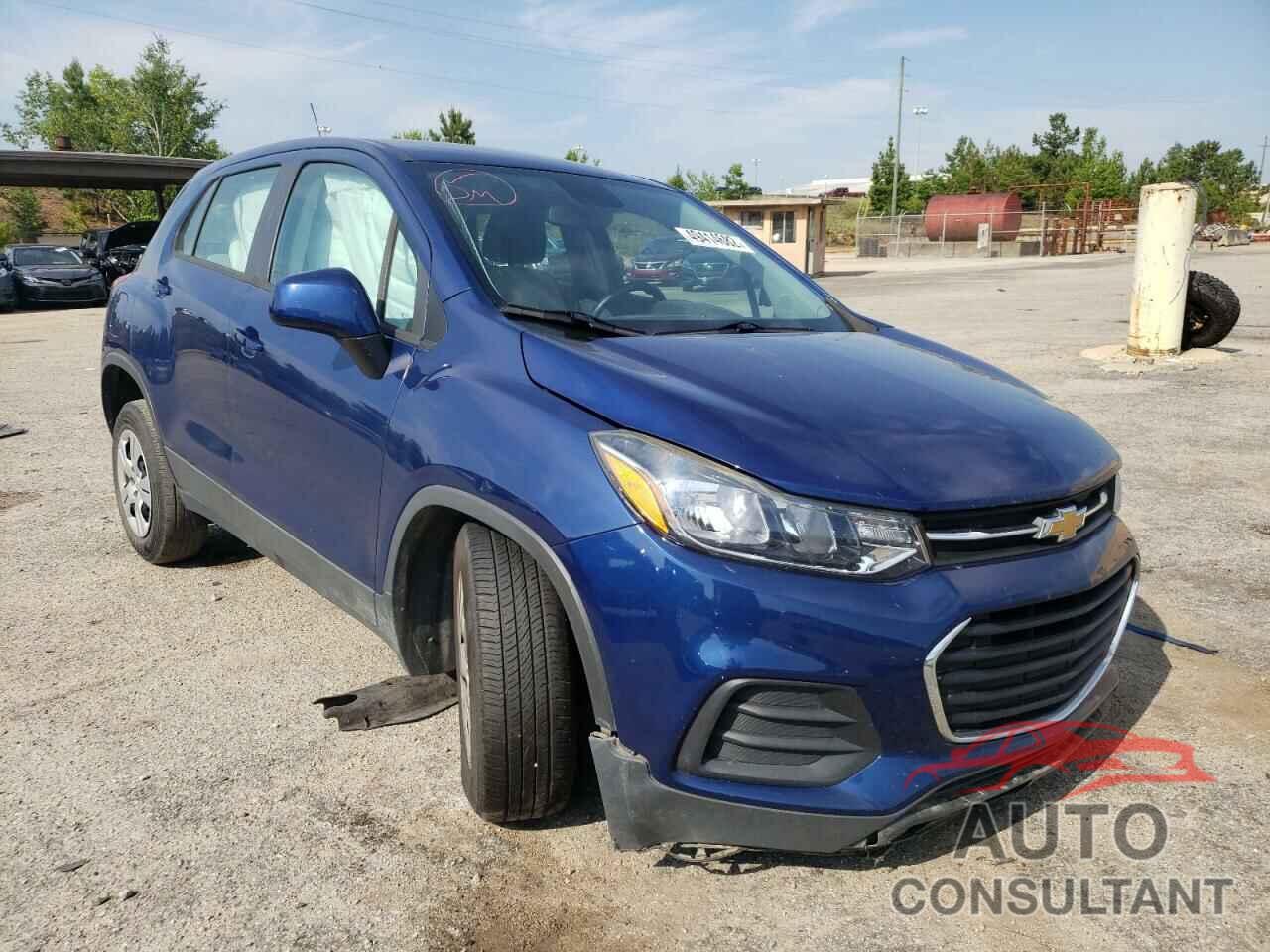 CHEVROLET TRAX 2017 - 3GNCJKSB2HL154557