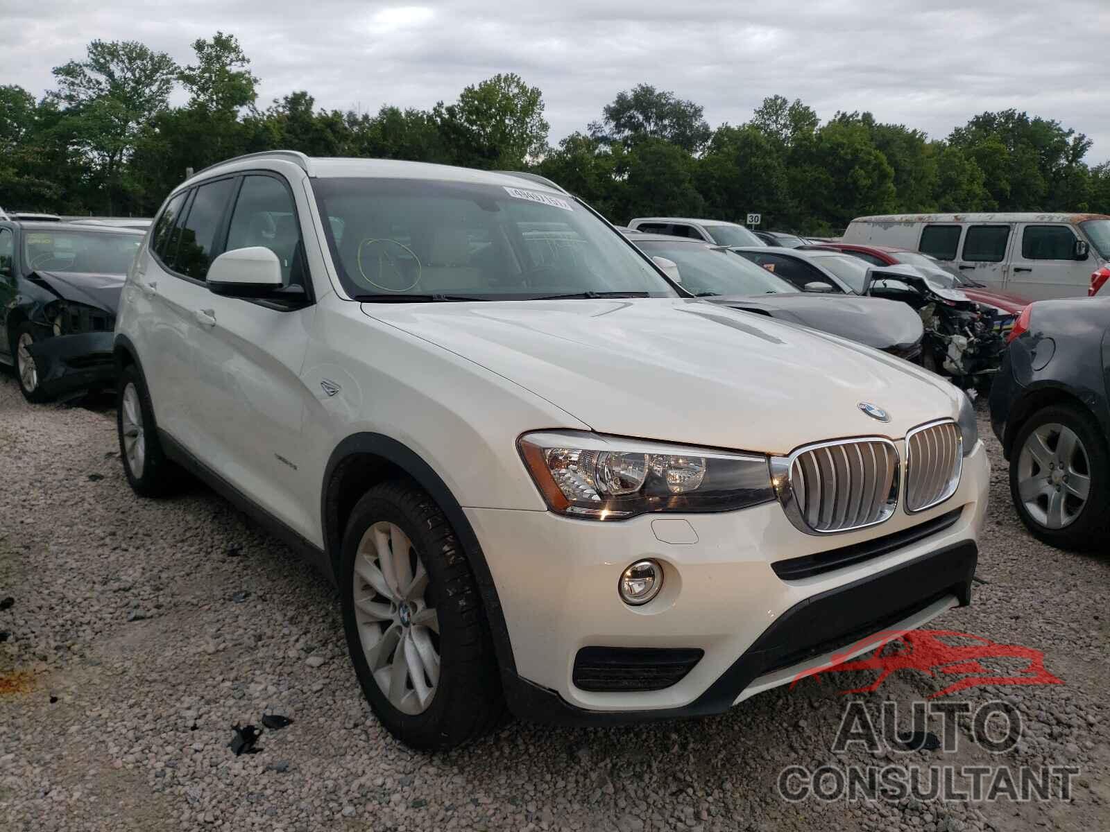 BMW X3 2017 - 5UXWZ7C38H0X41456