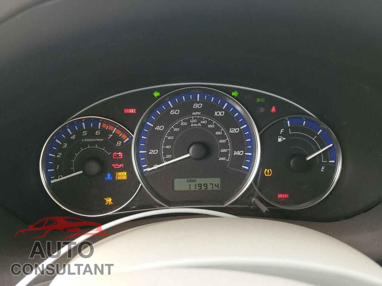 SUBARU FORESTER 2010 - JF2SH6CC0AG728017