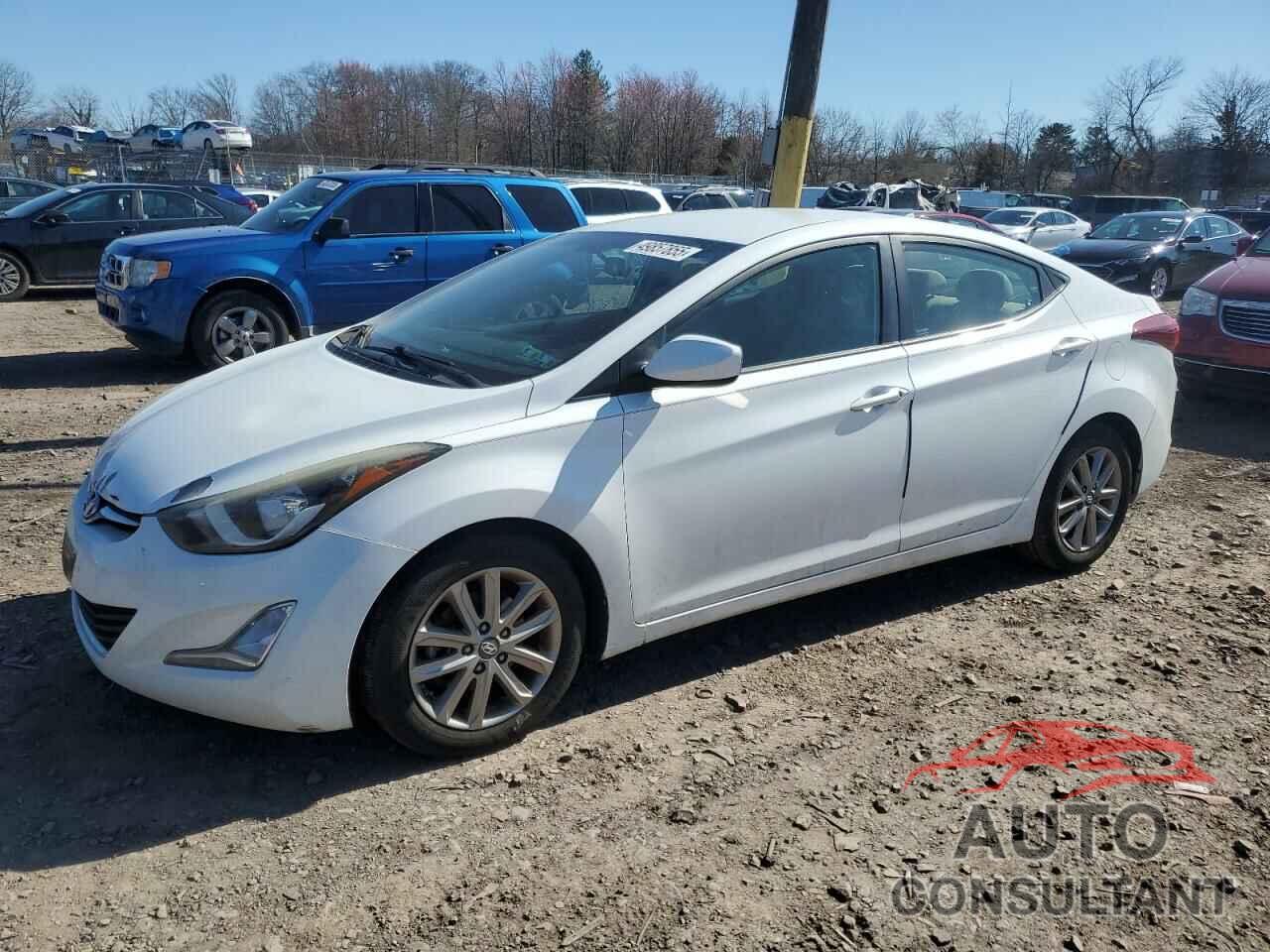 HYUNDAI ELANTRA 2014 - 5NPDH4AE0EH484709