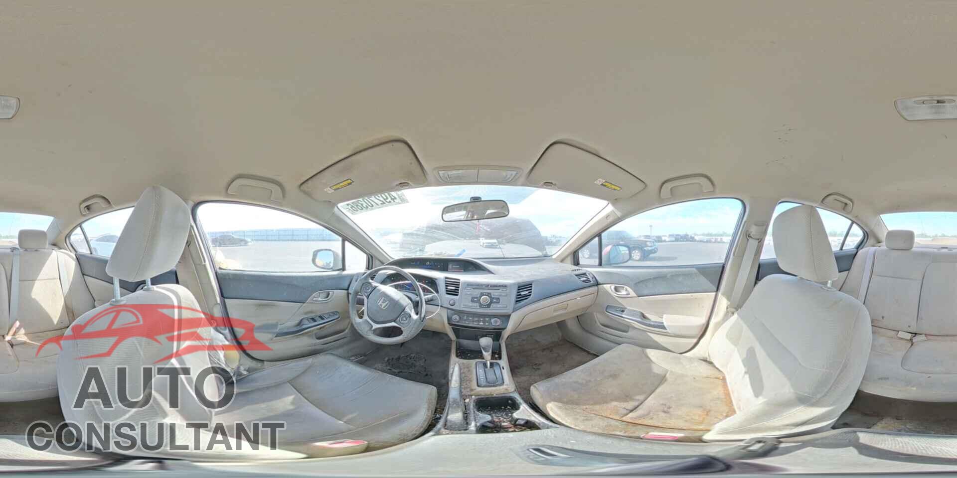 HONDA CIVIC 2012 - 19XFB2F54CE320615