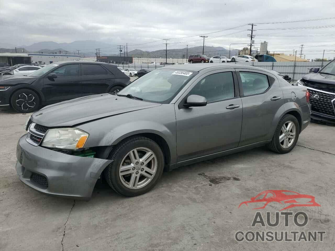 DODGE AVENGER 2012 - 1C3CDZCBXCN280413