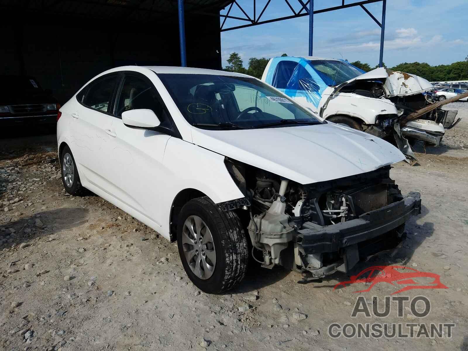 HYUNDAI ACCENT 2016 - KMHCT4AEXGU140318