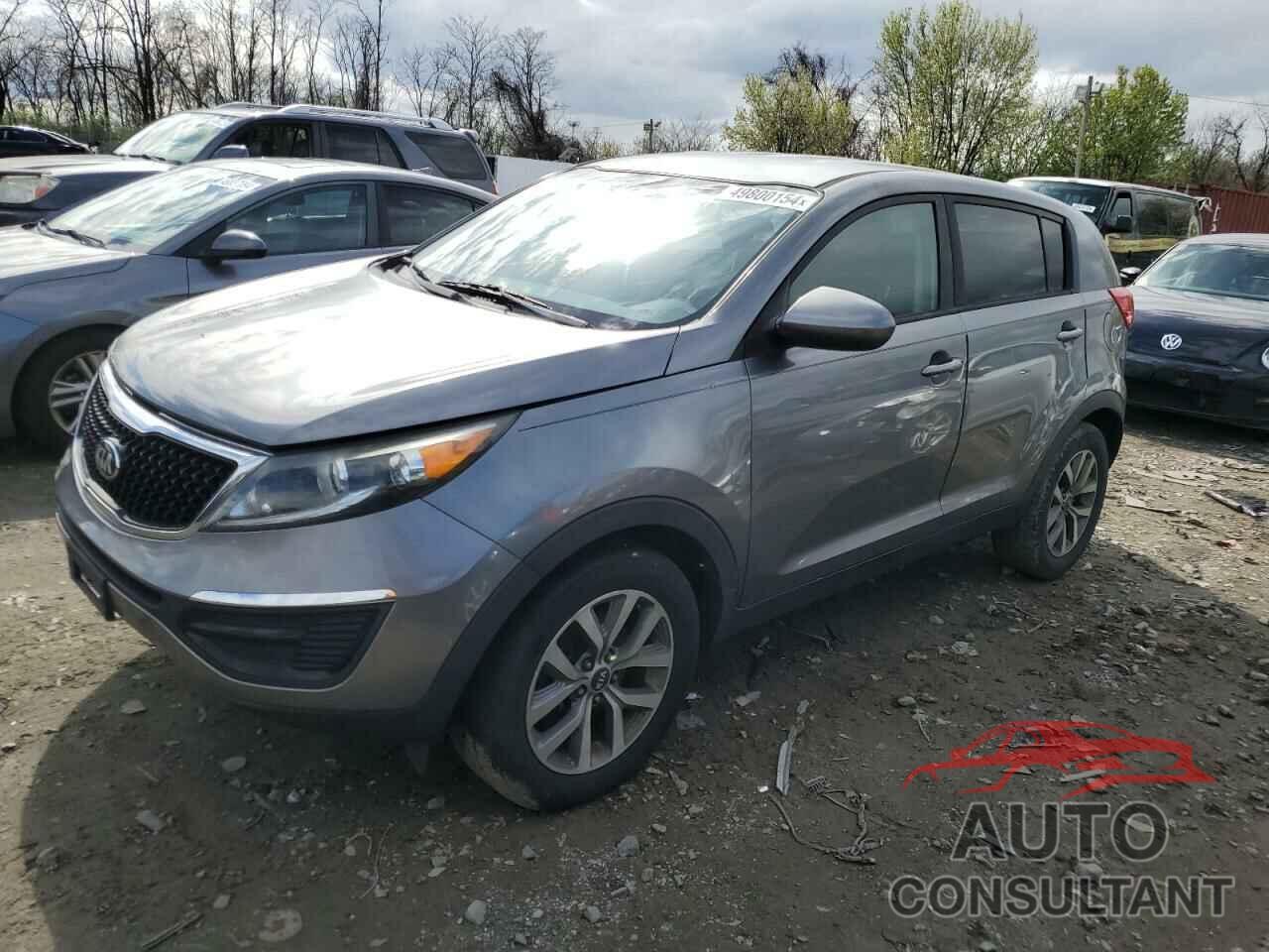 KIA SPORTAGE 2016 - KNDPB3AC9G7851296