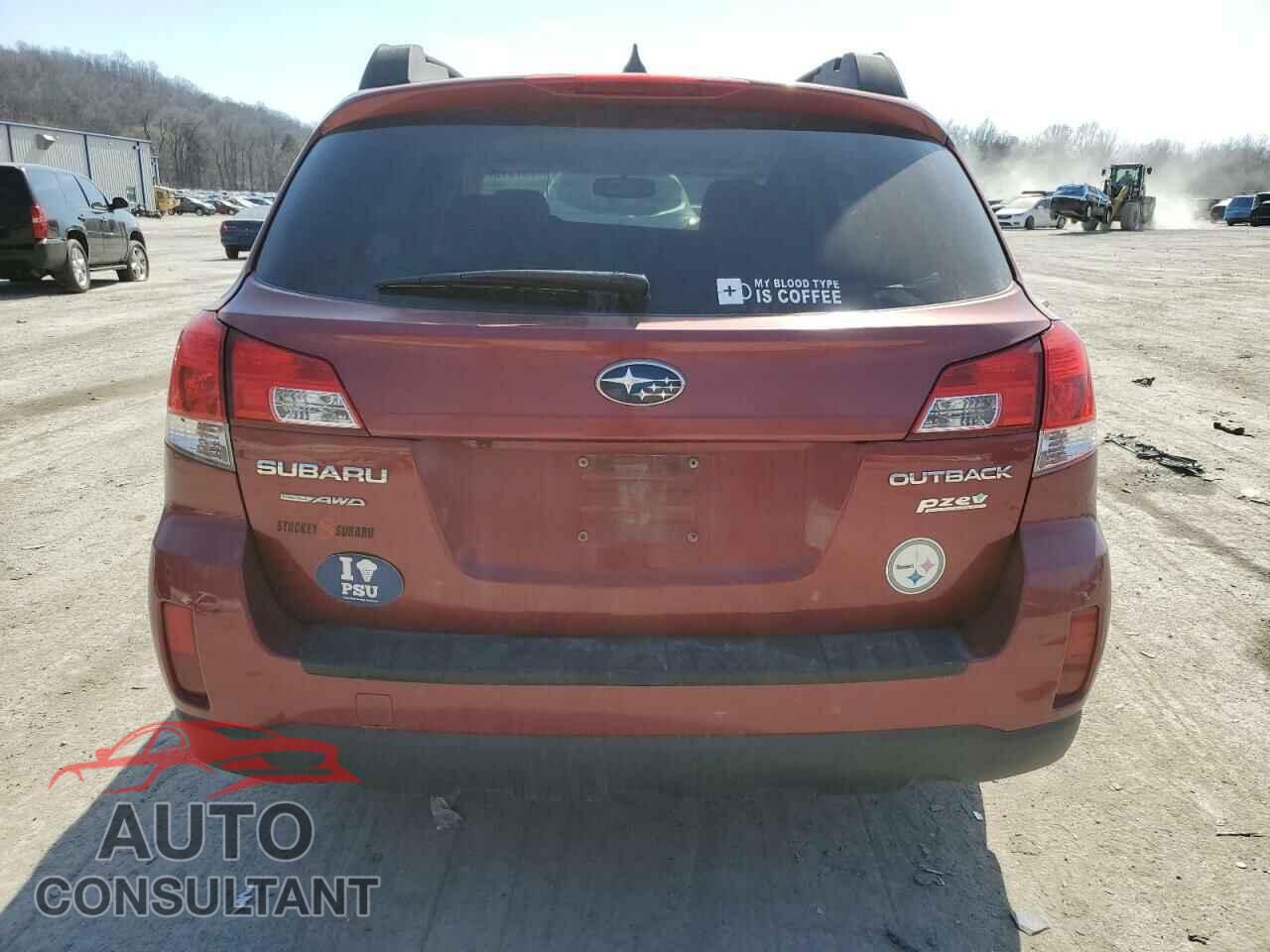 SUBARU OUTBACK 2014 - 4S4BRBLC1E3308425