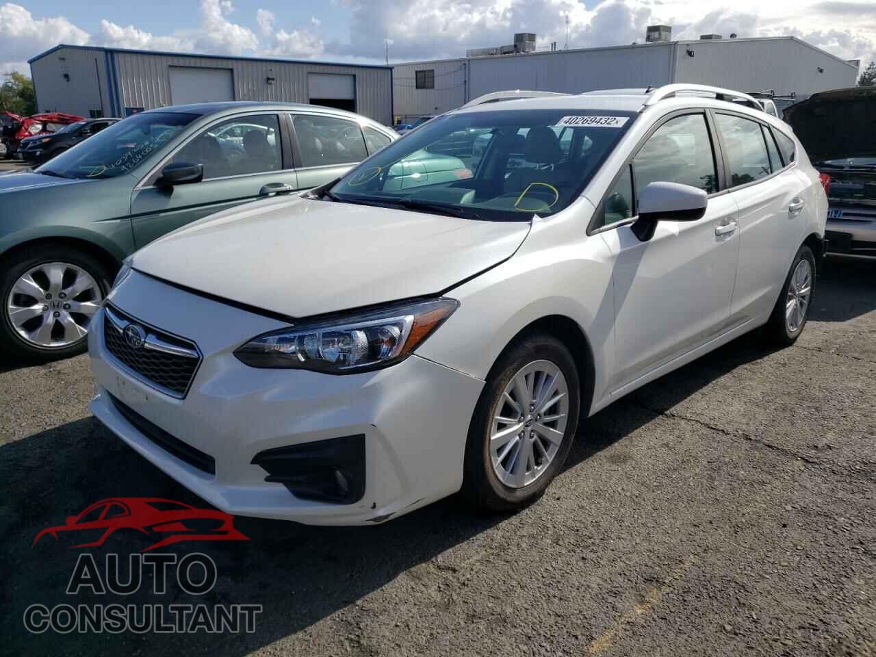 SUBARU IMPREZA 2018 - 4S3GTAB62J3700681