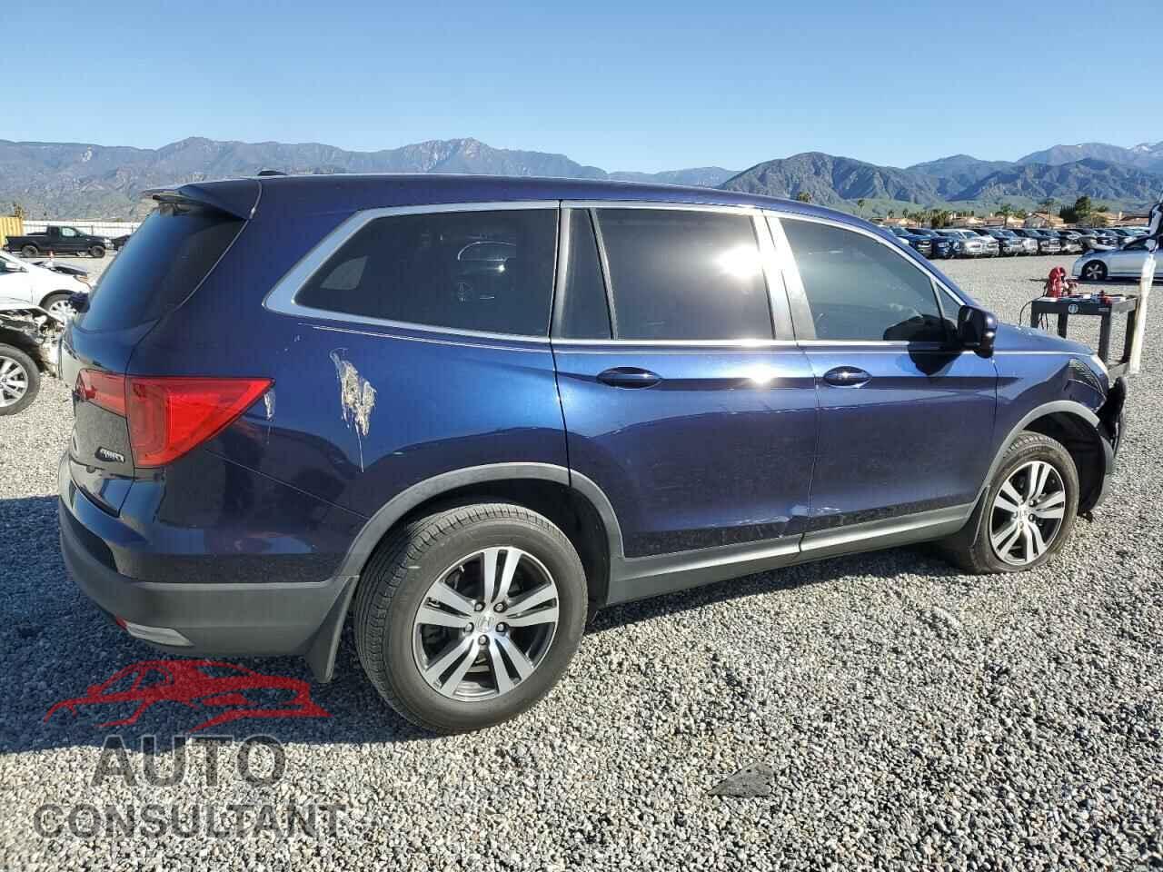HONDA PILOT 2017 - 5FNYF6H83HB026054