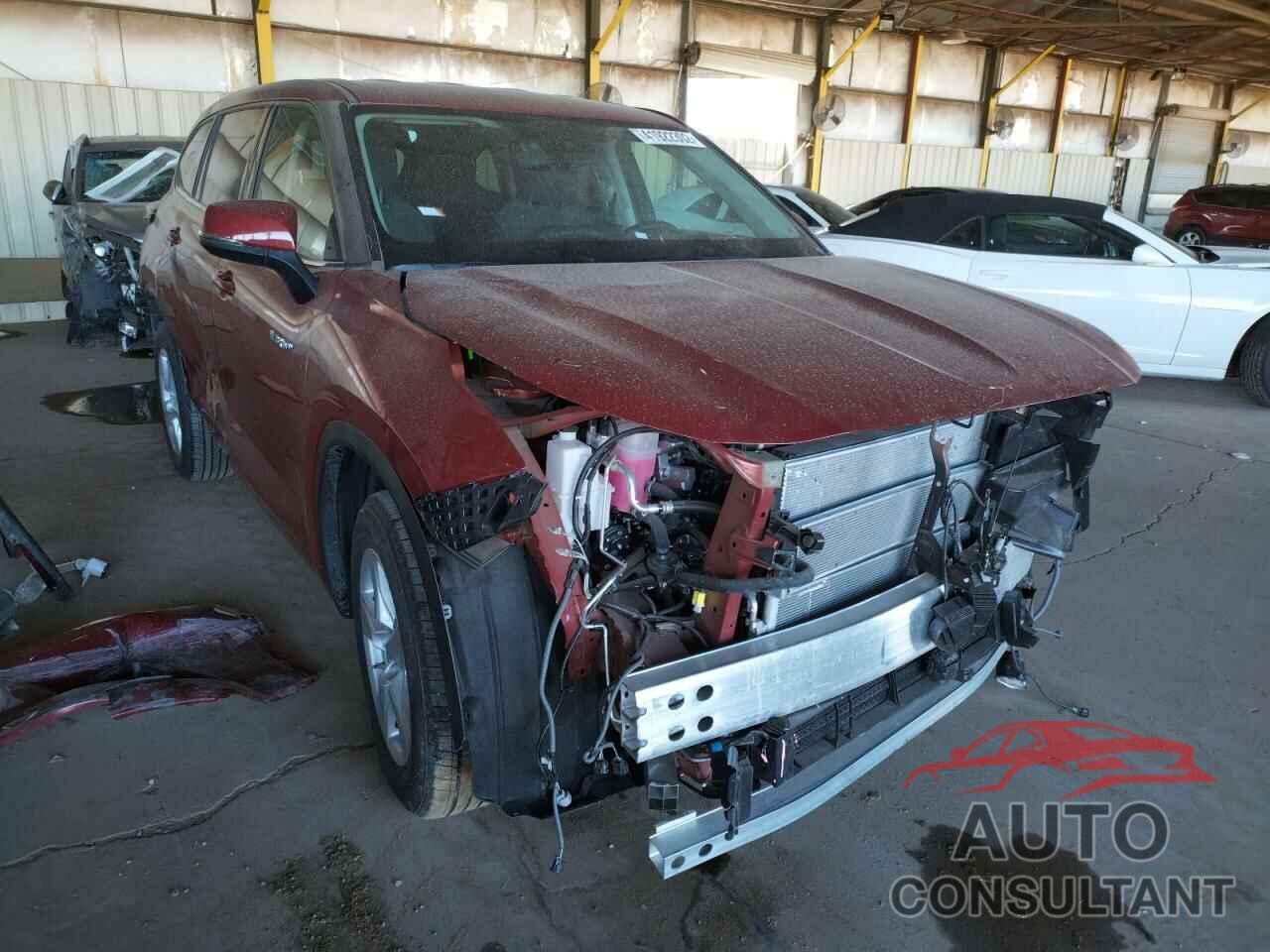 TOYOTA HIGHLANDER 2021 - 5TDZARAH3MS010909