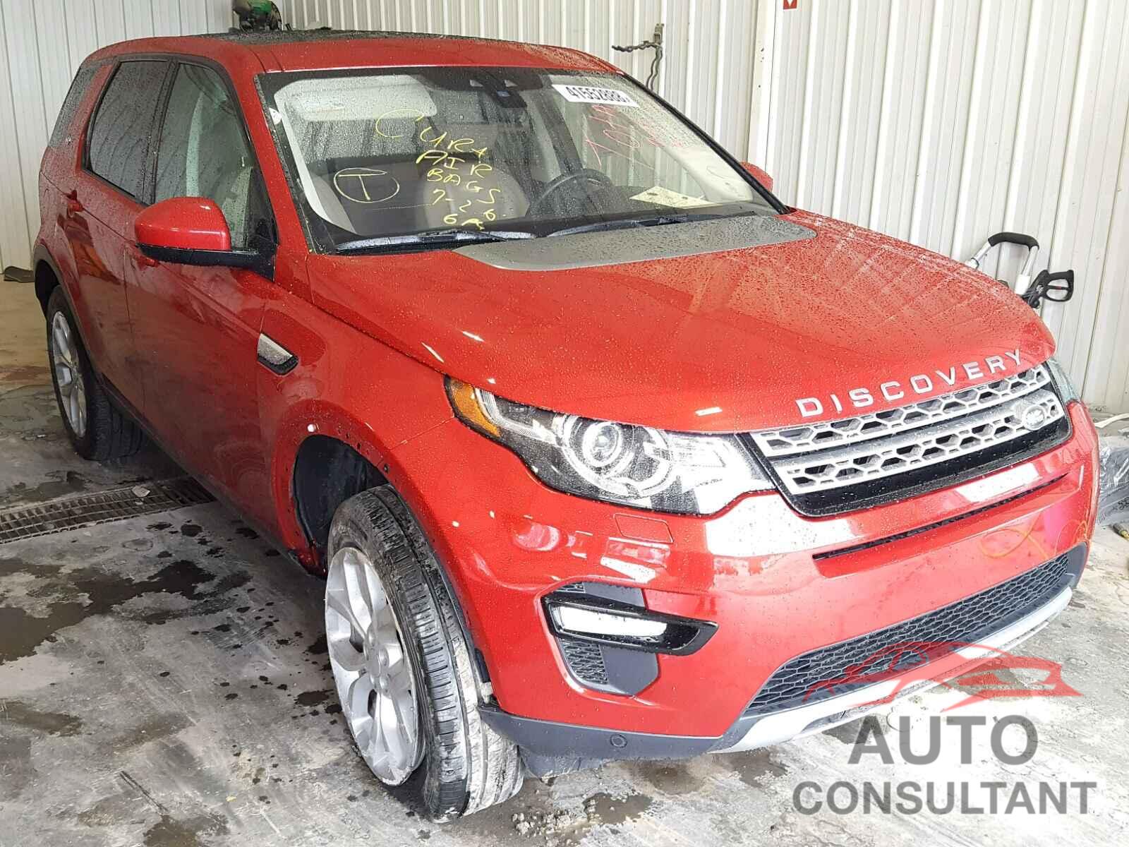 LAND ROVER DISCOVERY SPORT HSE 2017 - SALCR2BG4HH635978
