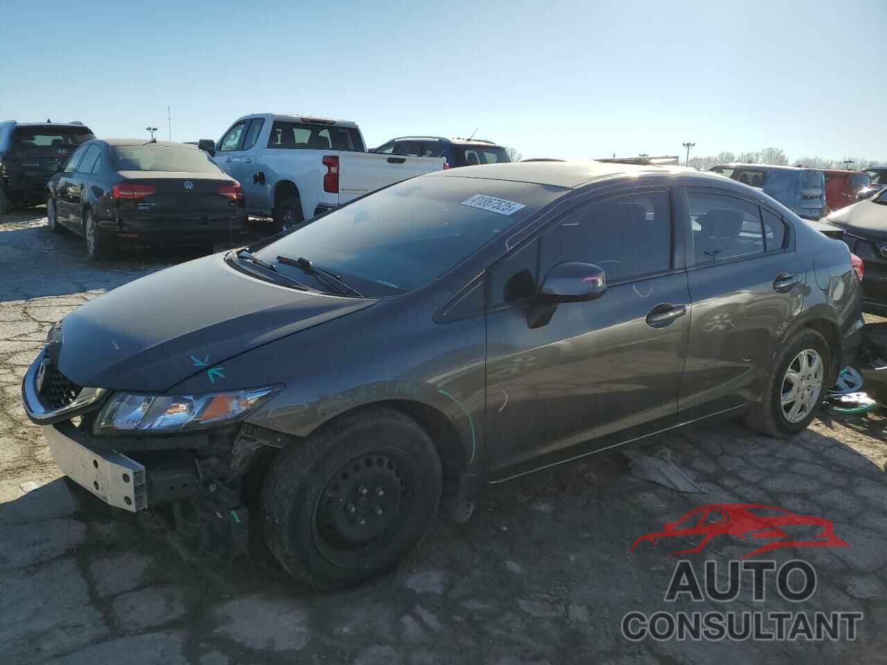 HONDA CIVIC 2013 - 2HGFB2F58DH598506