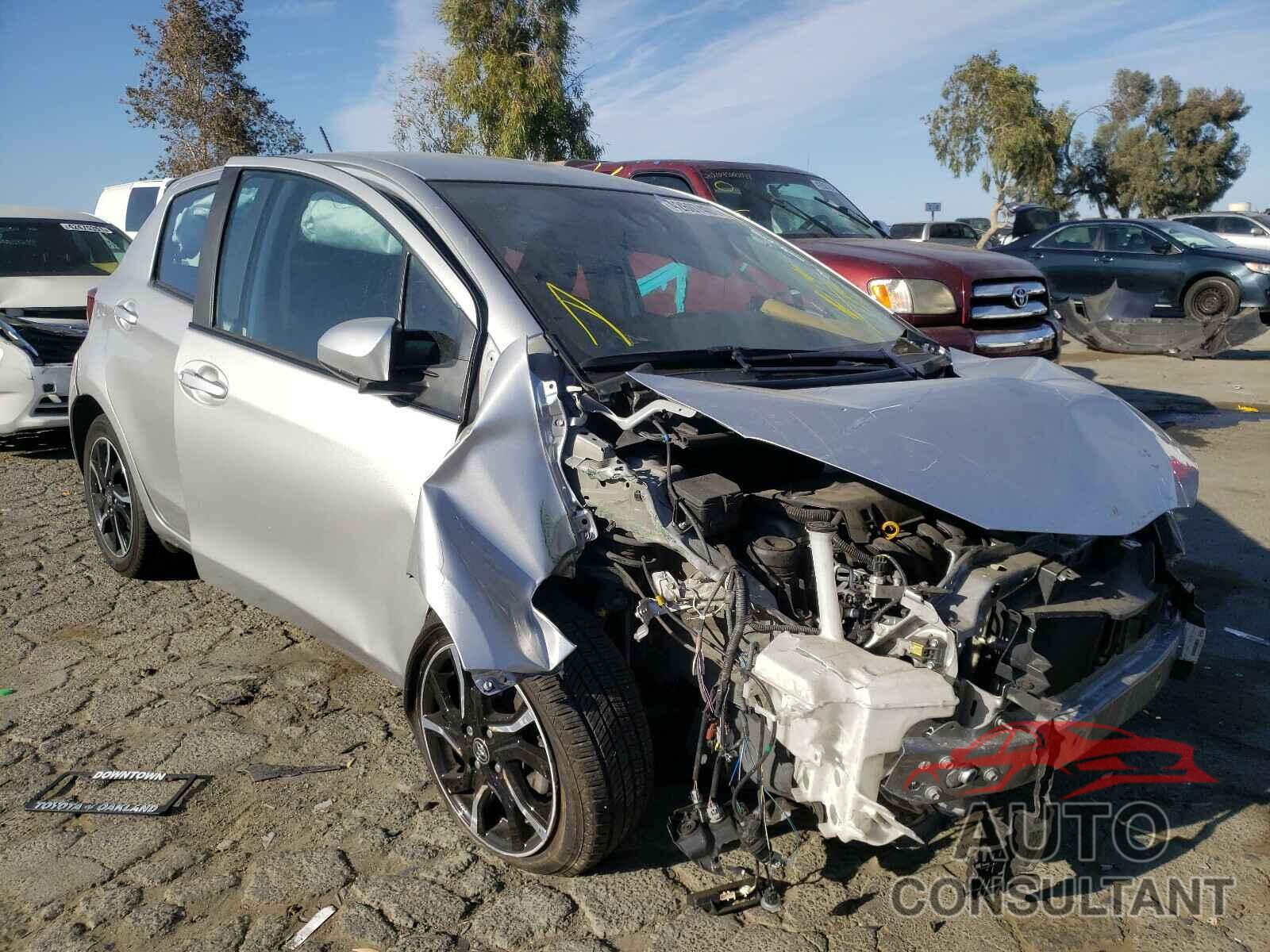 TOYOTA YARIS 2017 - VNKKTUD33HA072254