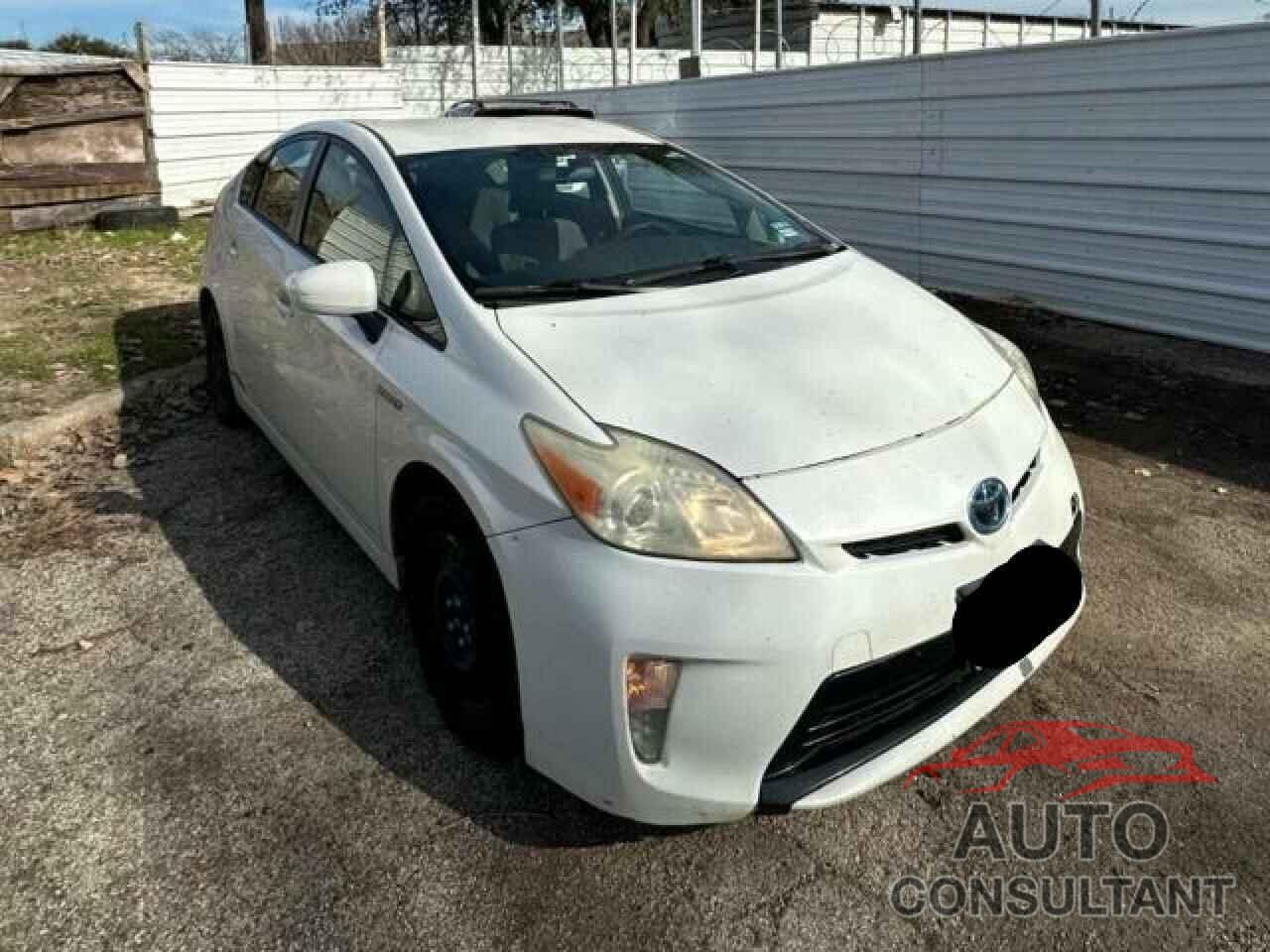 TOYOTA PRIUS 2013 - JTDKN3DU3D5673303