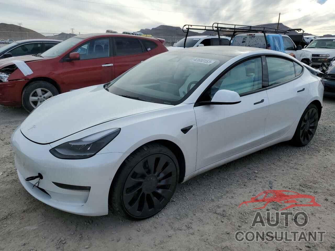 TESLA MODEL 3 2022 - 5YJ3E1ECXNF266772
