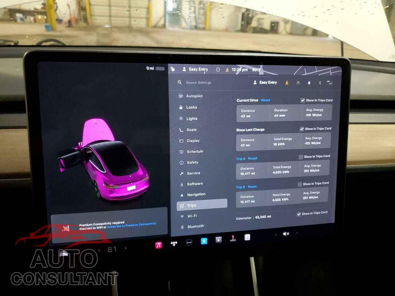 TESLA MODEL 3 2019 - 5YJ3E1EA9KF483725