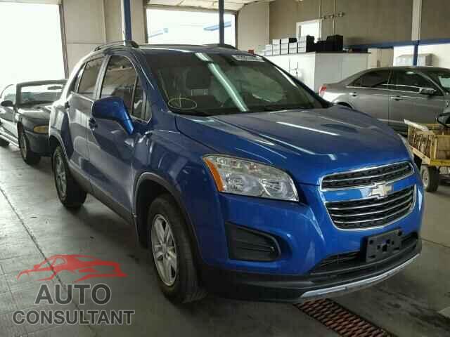 CHEVROLET TRAX 1LT 2015 - KL7CJRSB4FB106152