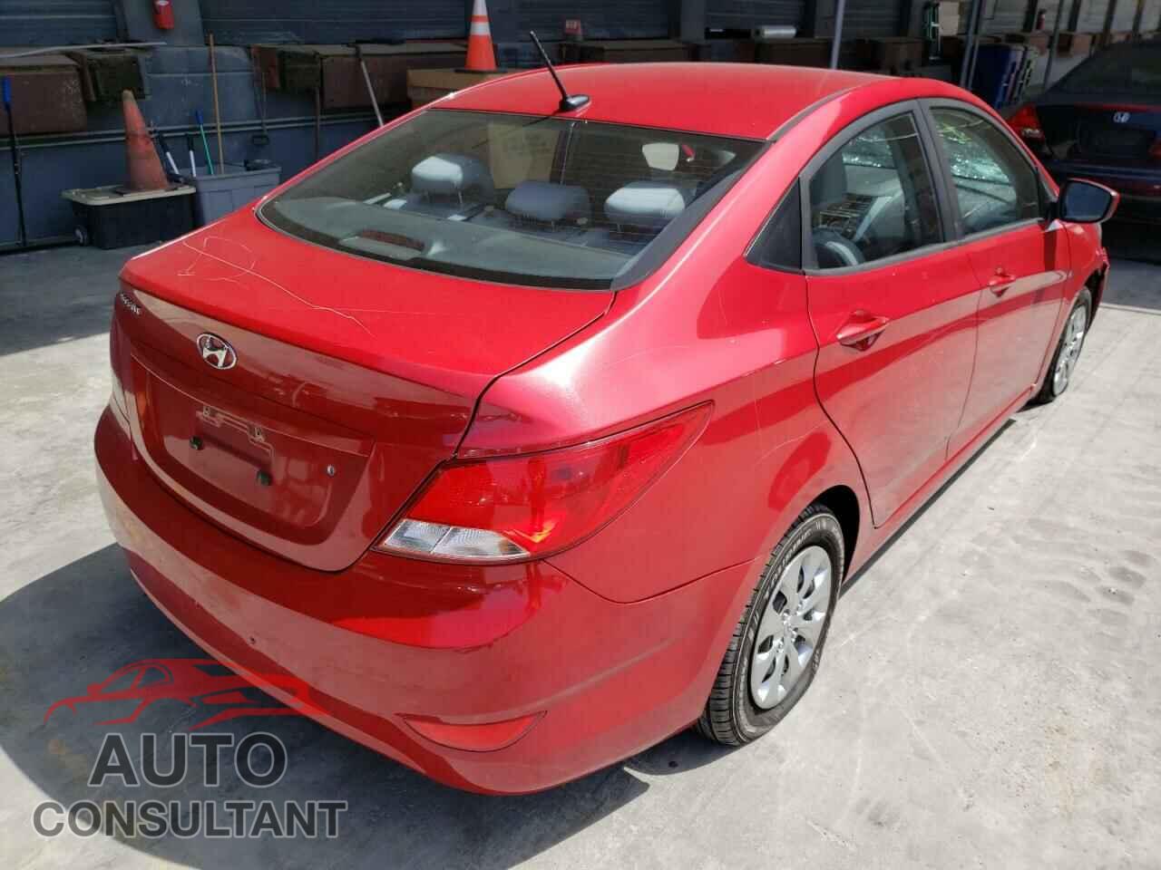 HYUNDAI ACCENT 2016 - KMHCT4AE6GU096222