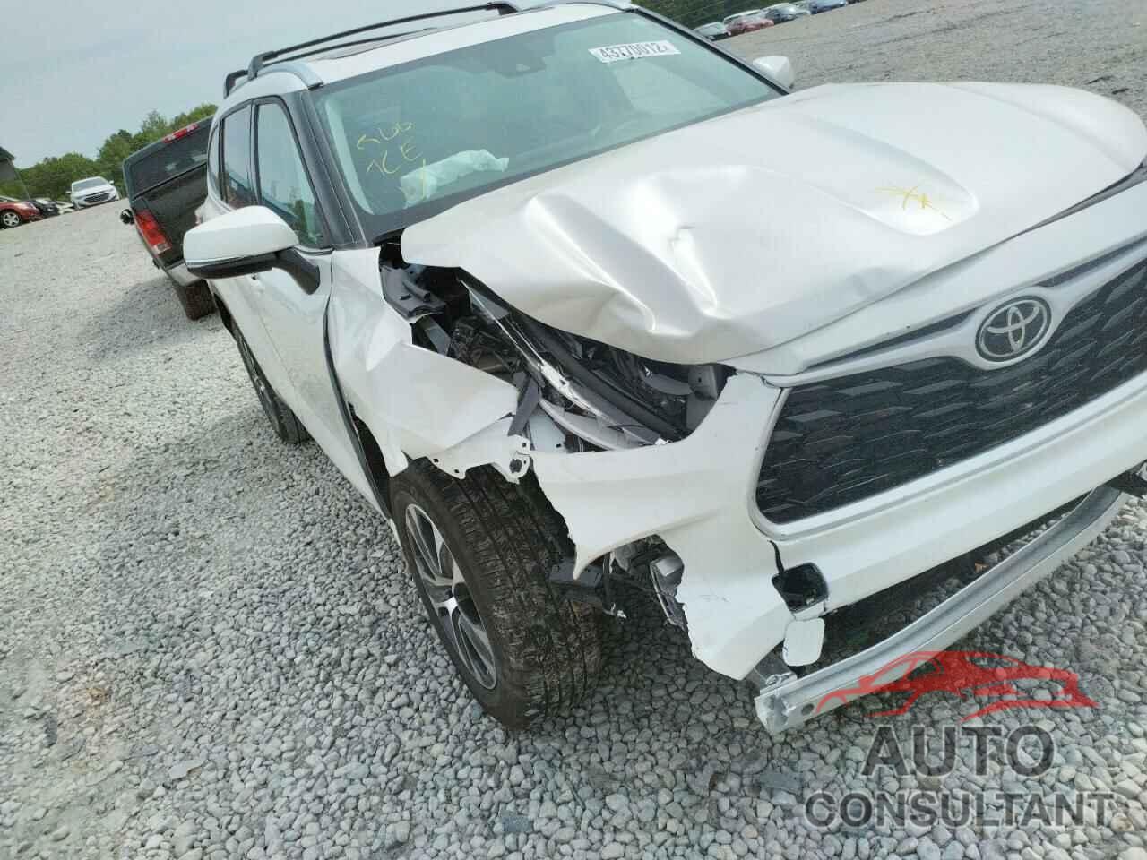 TOYOTA HIGHLANDER 2021 - 5TDHZRAH4MS532629