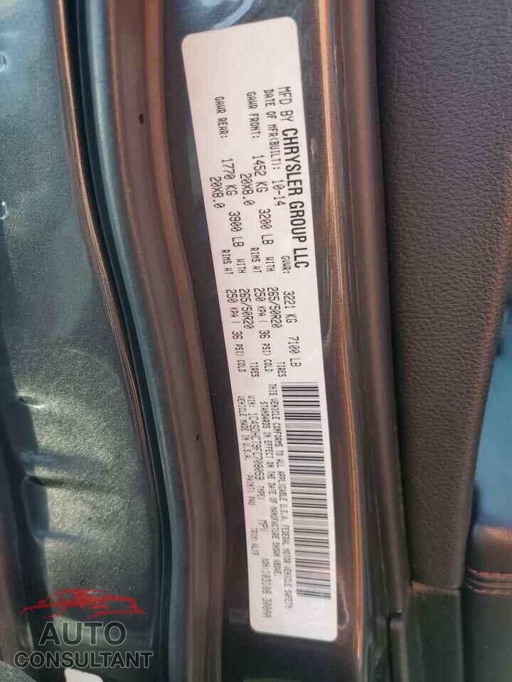 DODGE DURANGO 2015 - 1C4SDHCT9FC708059