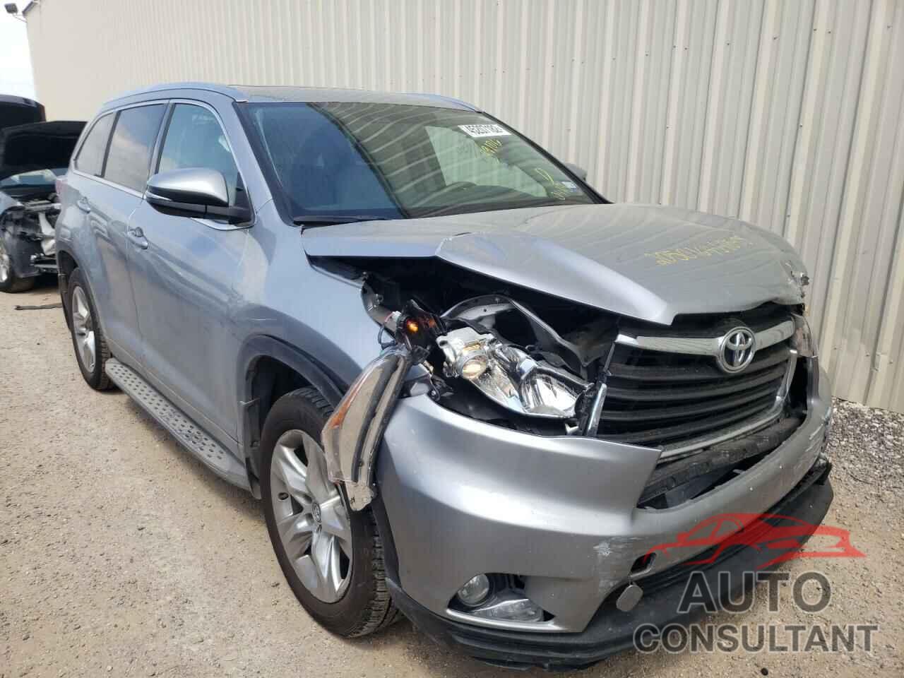 TOYOTA HIGHLANDER 2016 - 5TDYKRFH2GS160418