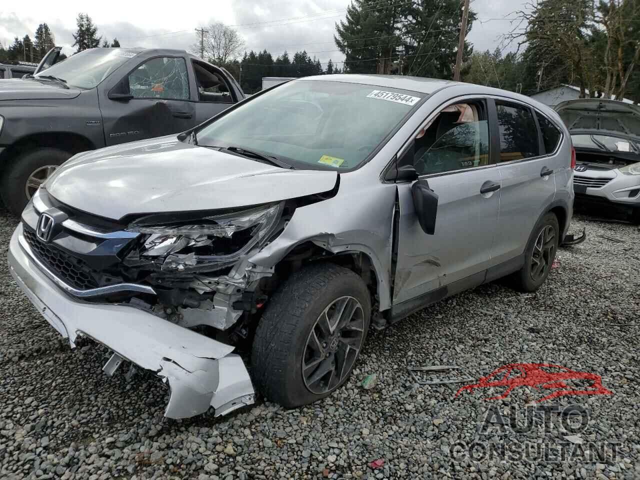 HONDA CRV 2016 - 5J6RM4H45GL058683