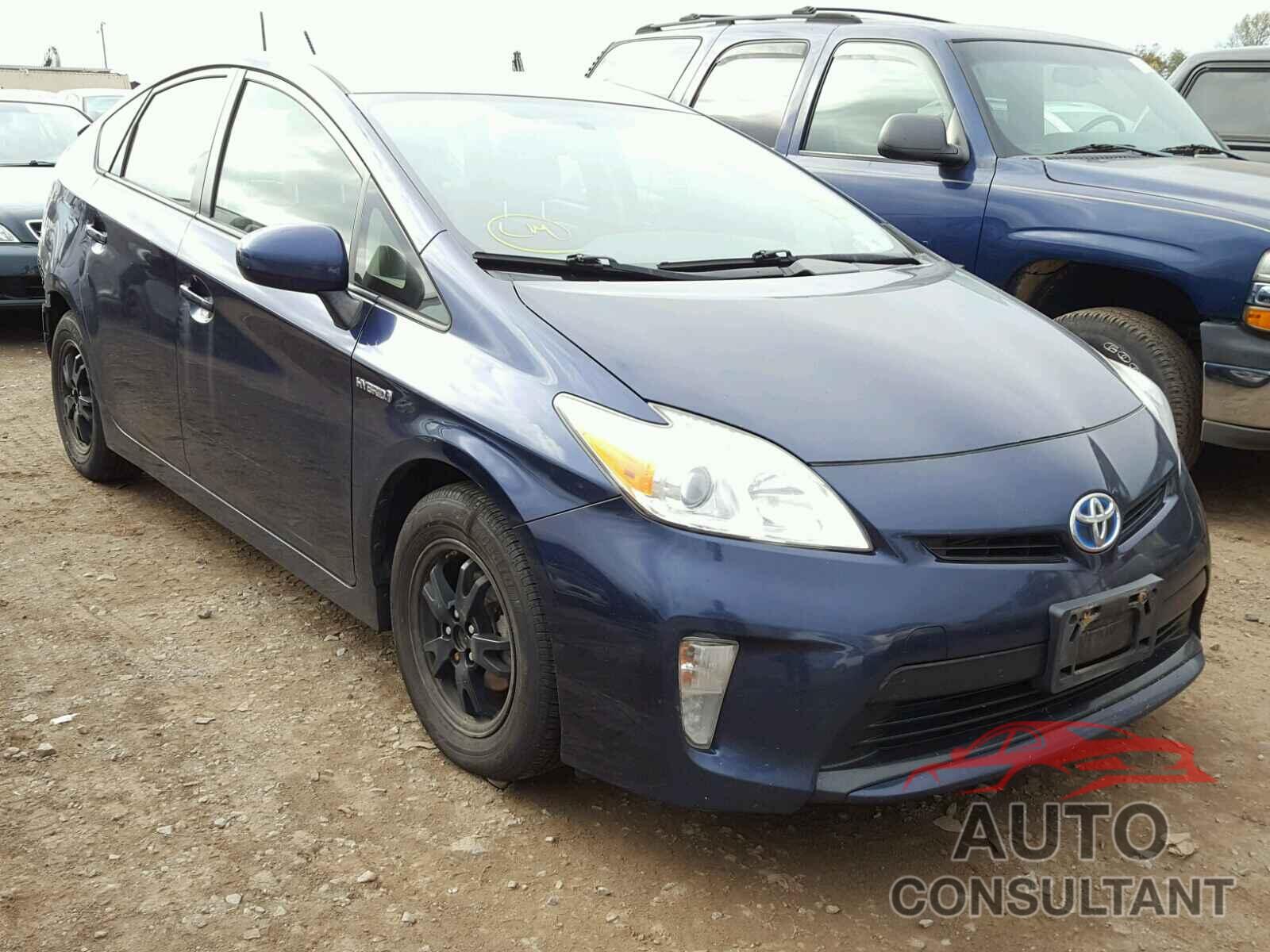 TOYOTA PRIUS 2012 - JTDKN3DU2C1596123